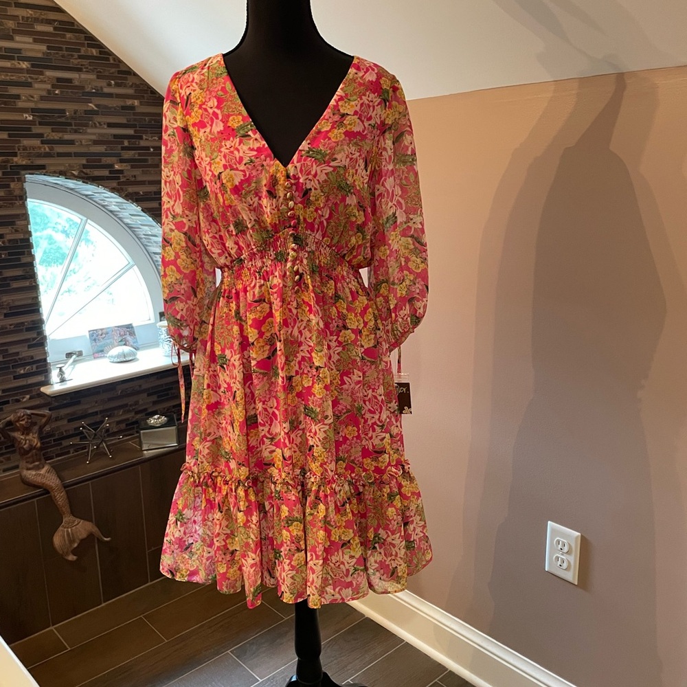 Floral Pink Dress